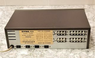 Vintage Dynaco PAS Dyna Stereo Tube Preamplifier Unrestored Great 3