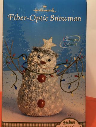 Vintage Hallmark Mitford Mistletoe Snowman Christmas Holidays Decor