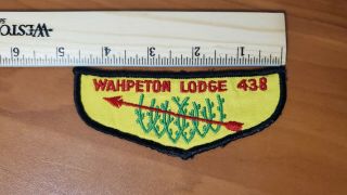 Oa Wahpeton Lodge 438 Series F3 1960 