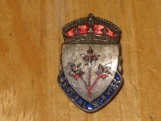Ww2 Canadian War Service Badge General Service 037639