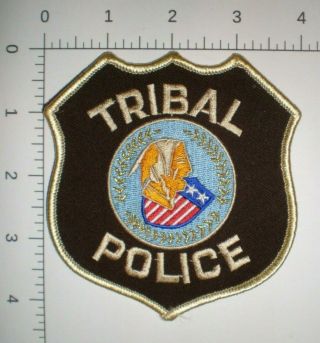 Mi Michigan Saginaw Chippewa Indian Tribe Reservation Tribal Police Patch