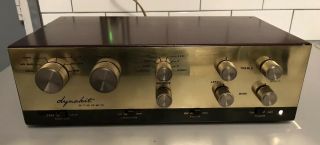 Dynaco Pas - 2 Stereo Tube Preamp W/phono Matched Vintage 12ax7 Tubes Serviced