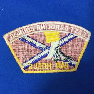 Boy Scout CSP East Carolina Council Shoulder Patch Tar Heels 2
