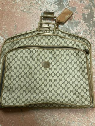Vintage Gucci Garment Bag Luggage
