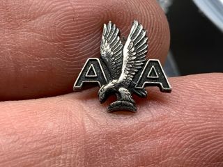 American Airlines Sterling Silver Eagle Service Award Pin.