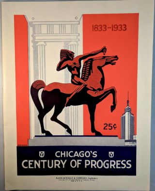 1933 Chicago Century Of Progress World 