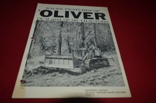 Oliver Oc - 9 Oc - 96 Crawler Tractor Dealer 