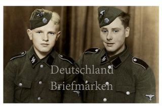 Germany Third Reich Child Soldiers Waffen Ss Ww2 Picture Photo