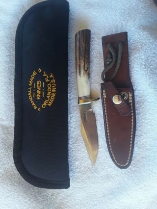 Randall Made Knives Knife Model 8 - 4 Bird & Trout Vintage