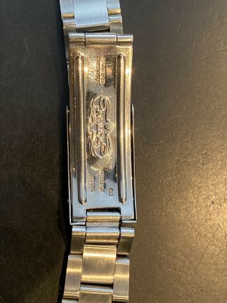 Vintage Rolex 19 mm S/S Oyster Band Bracelet 78350 End 571 for Daytona 6263 6265 2