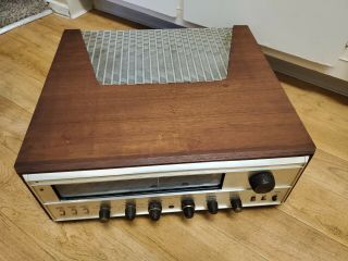 Vintage HH Scott 340 - B Stereomaster FM Tube Receiver w/ Wood Case 2