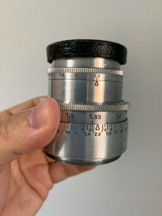 Meyer Optik 100mm F2.  8 Trioplan M50 Mount Vintage Lens Angenieux
