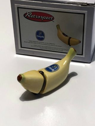 Chiquita Banana Phb Porcelain Hinged Box By Midwest Of Cannon Falls.  Fruit Box.