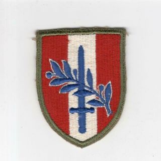 Occupation 1945 - 1955 Us Forces Headquarters Austria Patch Inv H469