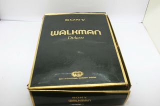 Vtg Sony Wm - 3 Walkman Cassette Player
