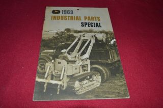 John Deere Industrial Parts Specials For 1963 Dealer 