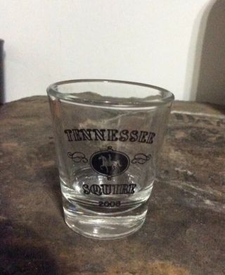 Jack Daniels Limited Edition 2008 Tennessee Squire Shotglass