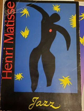 Mmoa Icarus Art Poster 1996 Henri Matisse From The Portofolio Of Jazz 22 " X 35 "