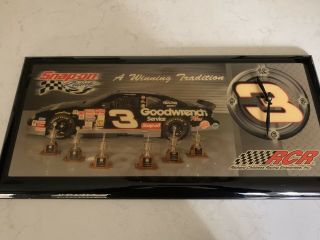 Snap On Tools Racing Earnhardt Goodwrench 3 RCR Childress Wall Clock Lane Mfg 3