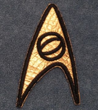 Star Trek Tos Series Uniform Patch Science Insignia Enterprise Spock