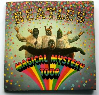 Ex The Beatles Magical Mystery Tour 2 X 7 " Ep 1967 Mmt - 1 Mono Booklet