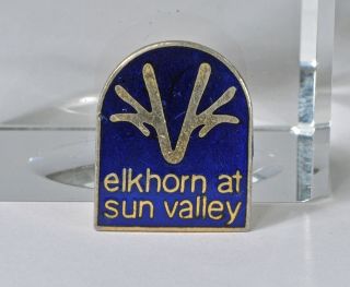 Elkhorn At Sun Valley Ski Pin