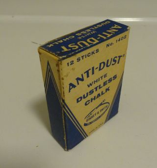Vintage Binney & Smith Crayola Anti - Dust Chalk No.  1402