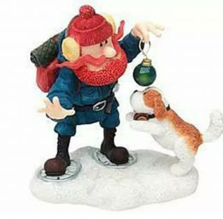 Rudolph And The Island Of Misfit Toys Yukon Cornelius With Dog Enesco 557552