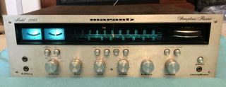 Vintage Marantz Model 2245 Stereophonic Receiver With Cabinet