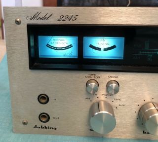 Vintage Marantz Model 2245 Stereophonic Receiver With Cabinet 2