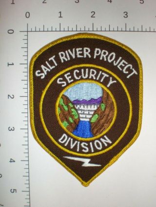 Az Arizona Salt River Indian Project Security Protective Svs Tribal Police Patch