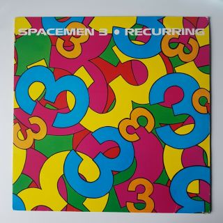 Spacemen 3 Recurring Vinyl Lp 1990 Fire Records 1st Press Fire Lp23 Vg