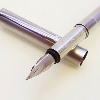 Pax Fountain Pen Ink Cartridge Metal Body Vintage 1980 