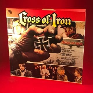 Ernest Gold Cross Of Iron 1977 Uk Vinyl Lp Film Ost Soundtrack