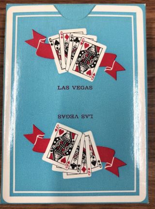 Vintage Four Queens Las Vegas Casino Playing Cards Opened Deck