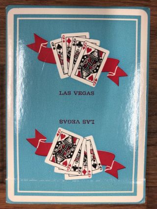 Vintage Four Queens Las Vegas Casino Playing Cards Opened Deck 2