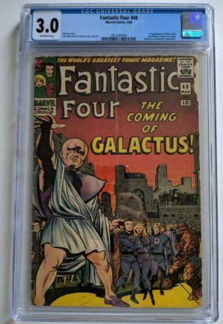 Fantastic Four 48 Cgc 3.  0 Marvel Silver Age