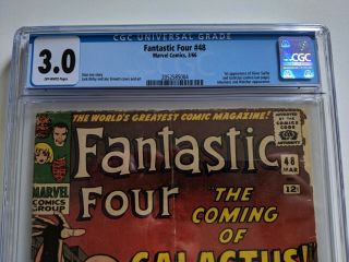 Fantastic Four 48 CGC 3.  0 marvel silver age 2