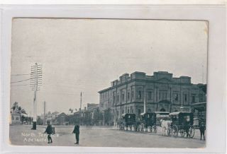 Vintage Postcard North Terrace Adelaide South Australia 1900