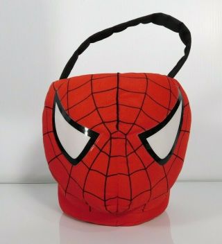 Spiderman Marvel Halloween Basket Easter Plush Basket Spider Man 12 "
