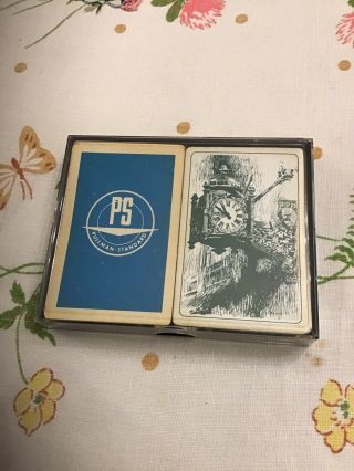 Arrco Playing Card Co.  Chicago Ps Pullman - Standard Playing Cards 2 Decks