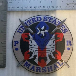 Set Of Puerto Rico U.  S.  Marshal Service Patches