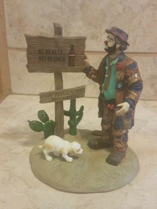 Emmett Kelly Clown Figurines - (496 Miles To Anywhere) Number 903
