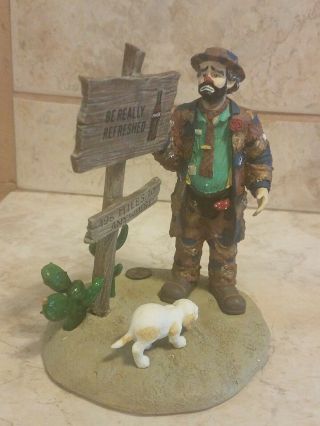 Emmett Kelly clown figurines - (496 Miles to Anywhere) Number 903 2