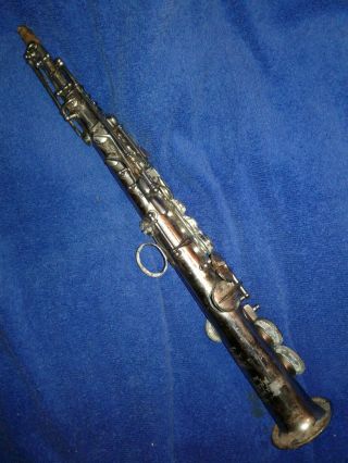Vintage Conn,  Eb Sopranino sax,  with rolled tone holes,  ser 147239 READ LISTING 2