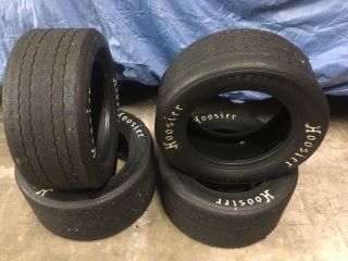 Four Hoosier T.  D.  S 15 Inch Vintage Race Tires