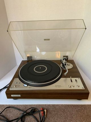 Vintage Pioneer Pl - 530 Direct Drive Stereo Turntable Record Player Audiophile