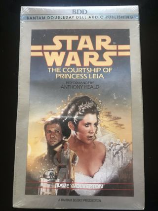 Star Wars Audiobook - Courtship Of Princess Leia (cassette New/unopened)