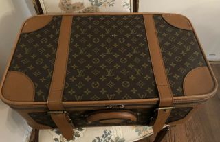 Vintage Louis Vuitton Monogram Hard Sided Suitcase