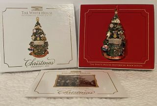 2015 Coolidge The White House Historical Association Christmas Ornament